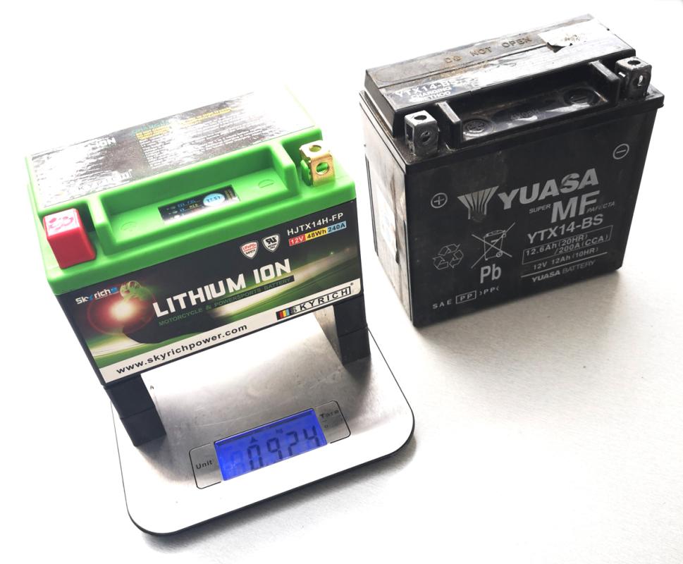 SKYRICH Lithium-Ionen Batterie HJTX14H-FP-SI